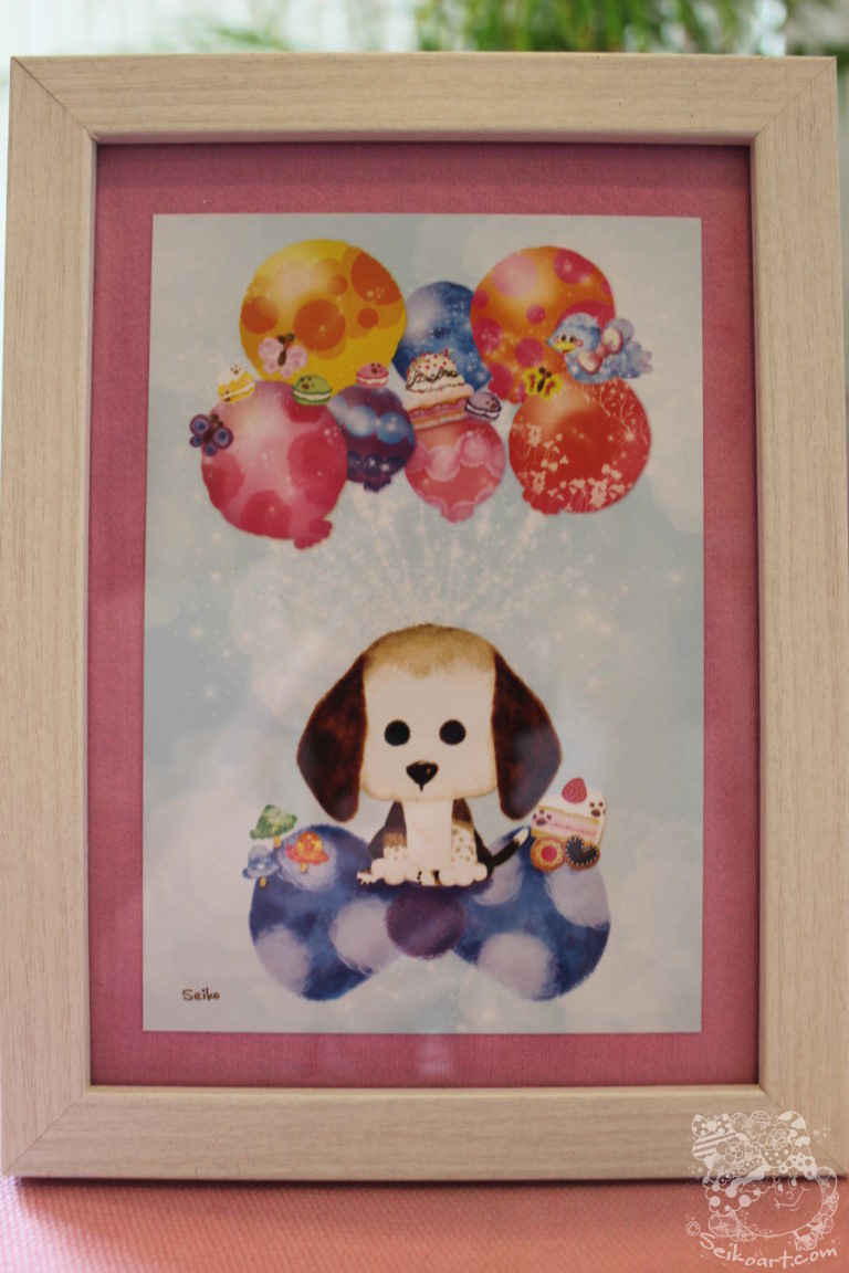 【作品紹介】Qooの物語 Seikoアートは幸せを運ぶハッピーアート。