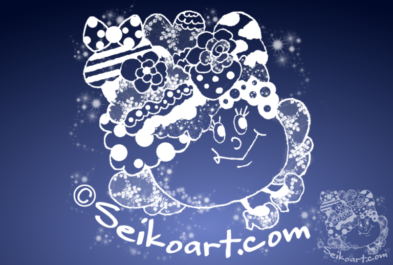 【作品紹介】ウォーターマーク　マウスで作成！？ペンタブを使ったらどうなるの？