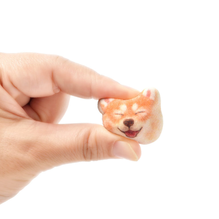 【柴犬のマシュマロ】海外でも紹介されたプニプニで可愛いMAXの柴犬スイーツ♪