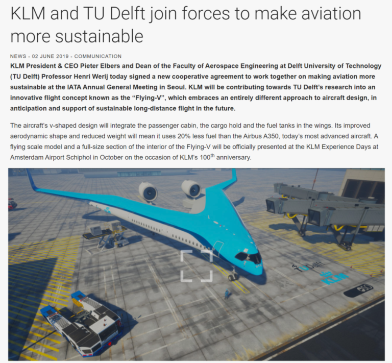 フライングVが飛行機となって空を飛ぶ日が来るらしい・・・？