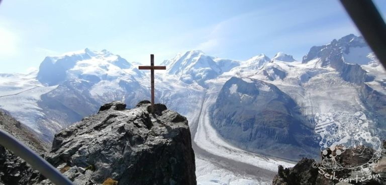 【絶景】スイスのランドマーク「マッターホルン」へ行ってきた！（母が）