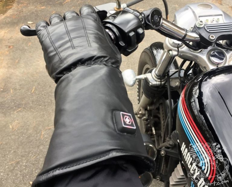 【電熱はサイズが命】ヒートマスター「ヒートレザーグローブTYPE1 」のレビュー