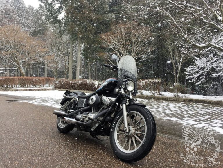 【ドキドキ】ちょこっと丹波へ雪見ツーリング