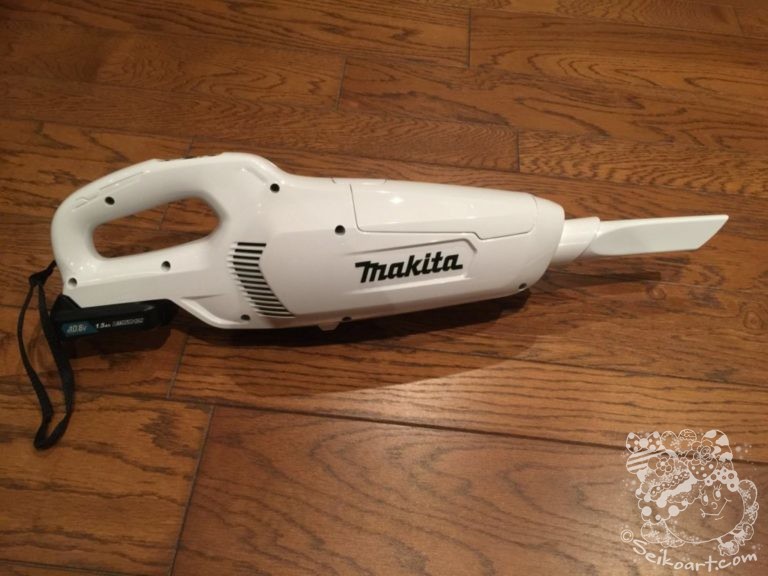 【マキタ】コードレス掃除機を買ってみた。プロ仕様の吸引力に驚き！