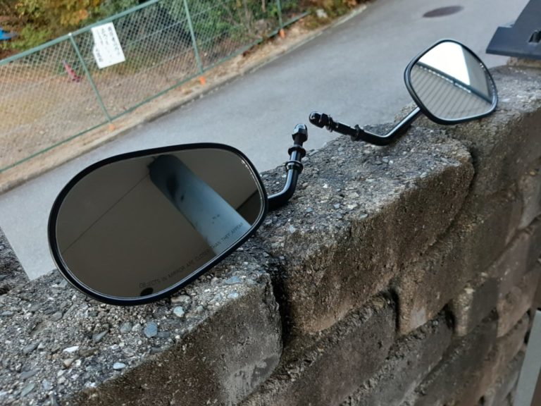 安く売られているハーレーの純正タイプミラーを装着してみた！