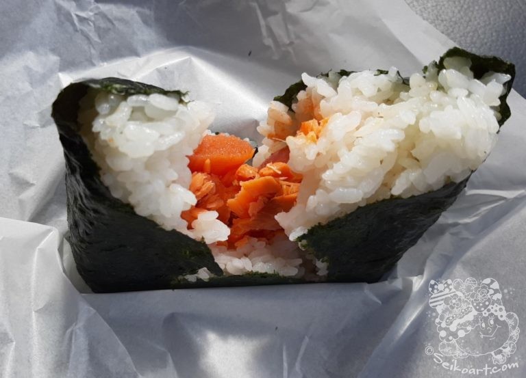 【めんたいパーク】大迫力のジャンボ明太おにぎりをテイクアウト