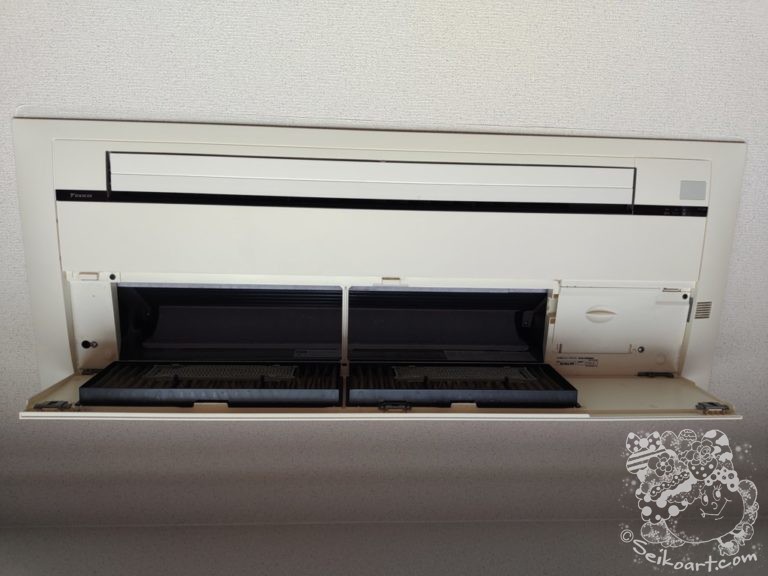 素人がダイキンの天井埋め込み式エアコンを分解洗浄してみた