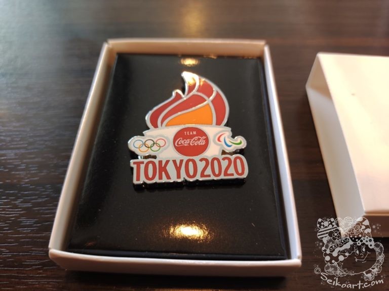 【聖火】東京２０２０記念ピンが届いたよ♪