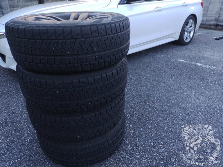 スタッドレスタイヤに交換、今年も年末寒波がやってくる？