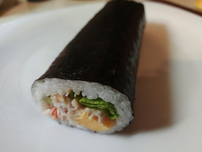 2022年の恵方巻チャレンジ