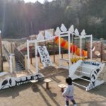 兵庫県立丹波並木道中央公園にできた新しい施設と遊具