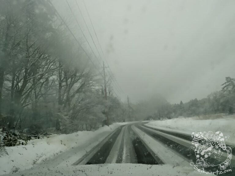 神鍋高原までスタッドレスタイヤの恩恵を感じに行く