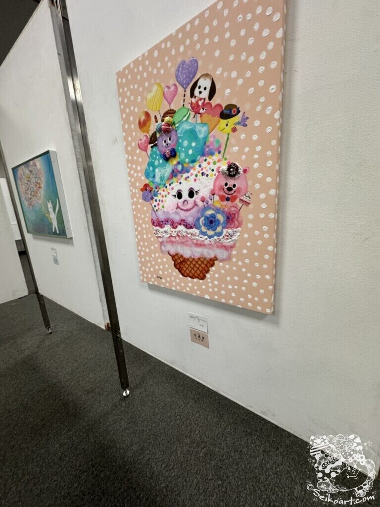 「Happyアイスクリーム」第77回尼崎市展で市展賞（市長賞）を受賞！